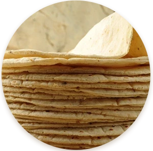 Tortilla de maíz 