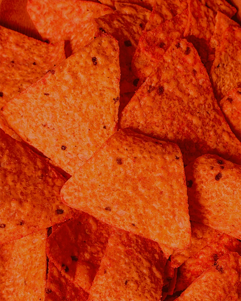 Permite incorporar un perfil Fuego en diferentes formatos de frituras, cacahuates, semillas y botanas.